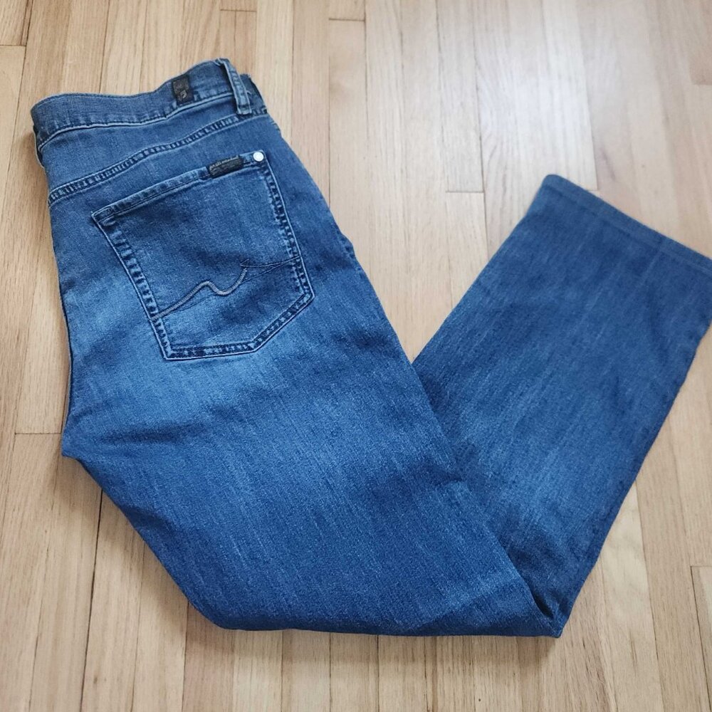 7 For All Mankind “The Straight” Men's Jeans — Size 34